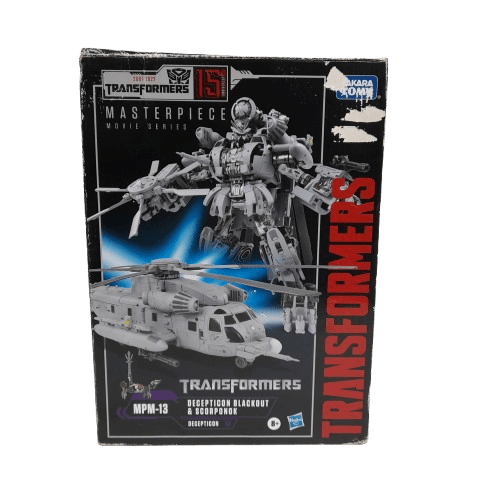 TAKARA TOMY MPM-13 Transformers Masterpiece Movie Series Decepticon Blackoutand  Scorponock Model