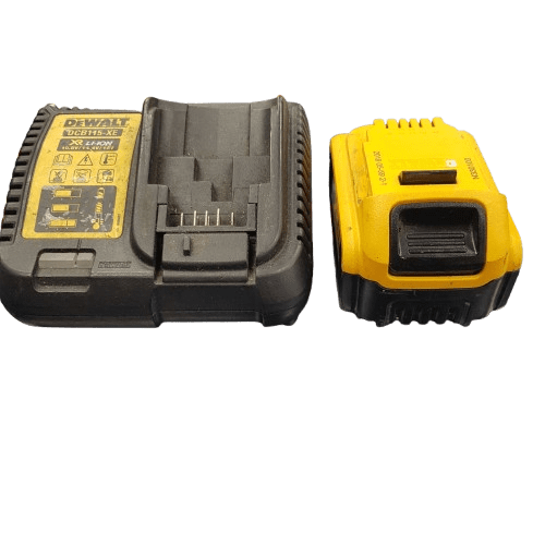 DeWALT DCS570 18V XR Li-ion Cordless Brushless Circular Saw – withe DeWALT 18V DCB184-XE battery + DeWALT DCB115-XE Battery Charger – (MR)