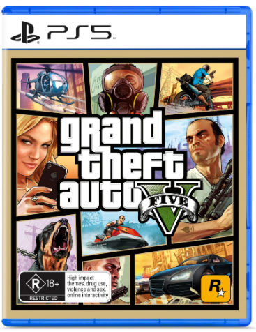 Grand Theft Auto 5 Playstation 5 – Very Good Condition No Manual