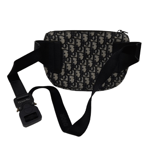 Dior ADPO223YKY_H27E Men’s Saddle Bag Oblique Jacquard with Box and Certificate of Authenticity (LN)