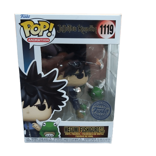 Funko Pop Megumi Fushiguro With Toads Number 1119 Good Condition (CP1344601)