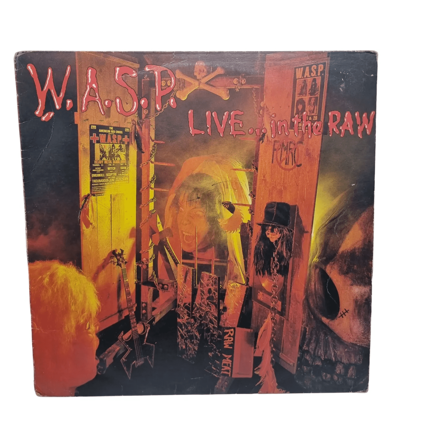 W.A.S.P. – Live… in the Raw Vinyl Record