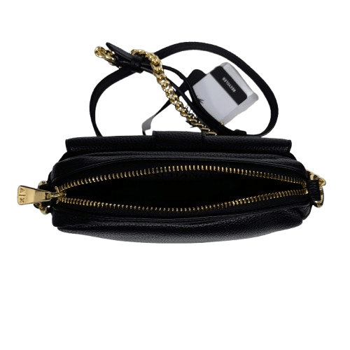 Armani Exchange XW000324 Mini Shoulder Bag with Logo Black Like New (MR)