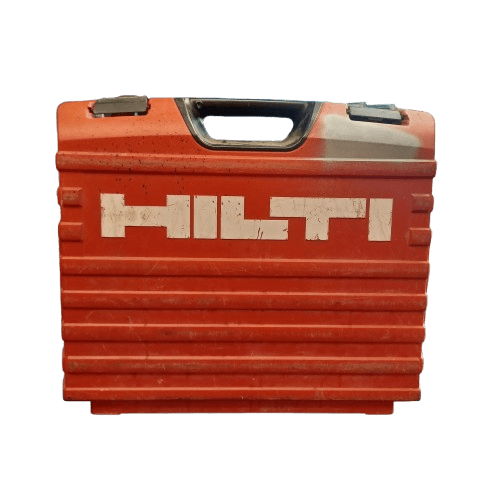 Hilti GX 120-ME Gas Powered Actuated Fastener Nail Gun + Case + Nails *Covered In Pink Spray Paint* (WR 1343196)