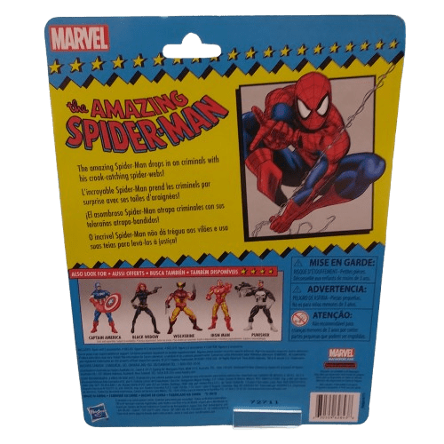 Hasbro Marvel The Amazing Spider-Man With Pizza 6in Figure, Like New (CP 1344792)