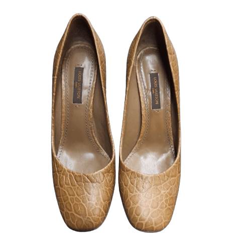 Louis Vuitton BL0151 Leather Heels Size 36 (LN)