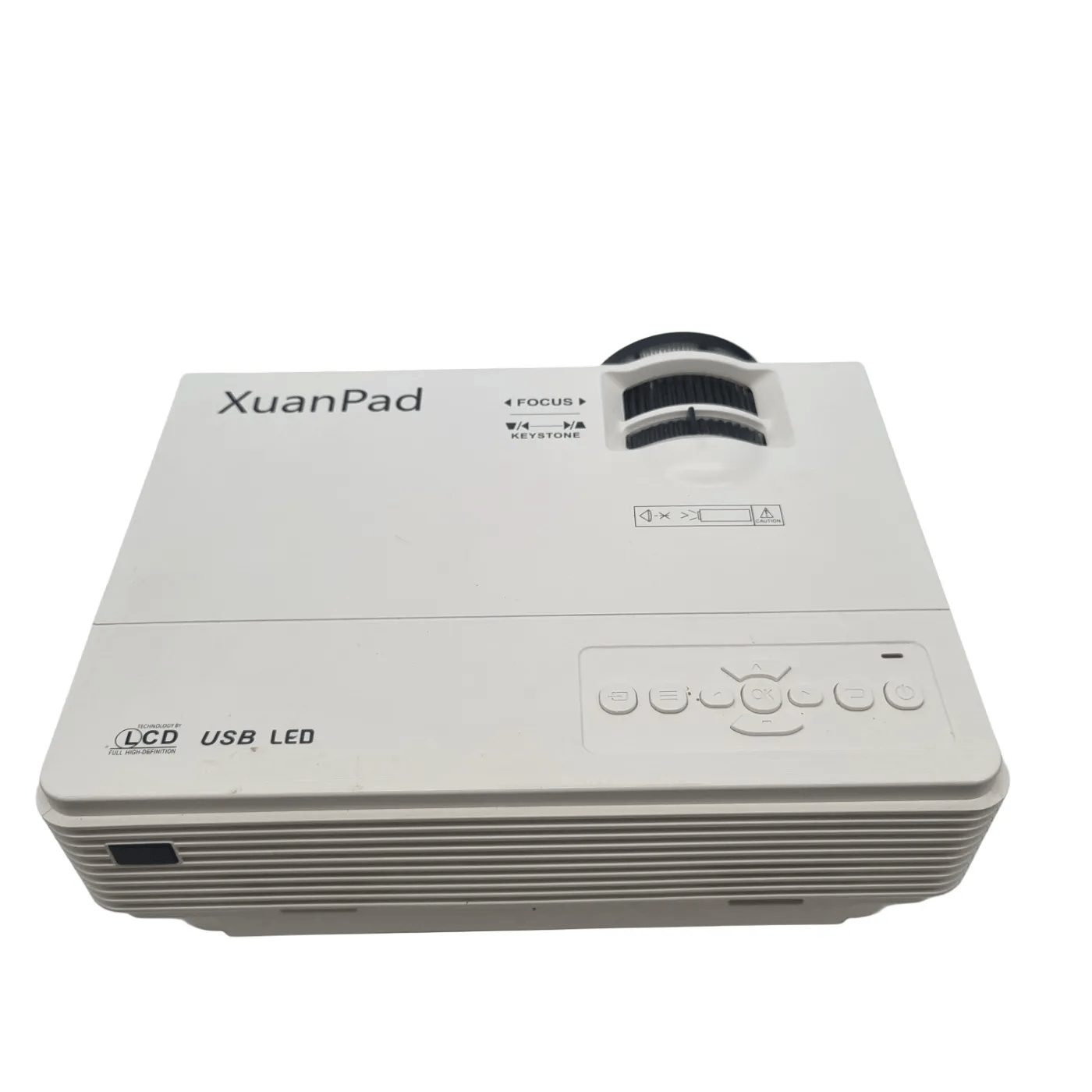 Xuanpad M8-F Mini Projector With Remote & Power Cable (WR)