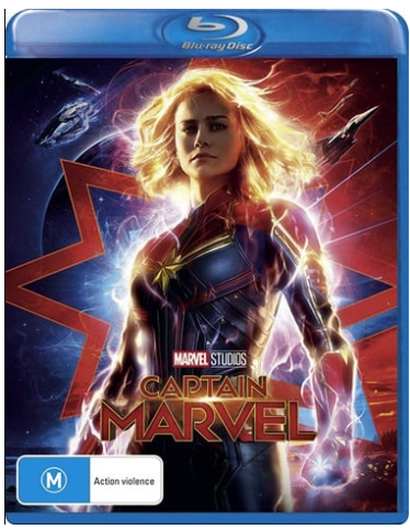 Marvel Captain Marvel Blu Ray Very Good Condition