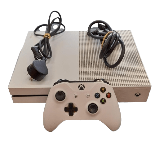 Microsoft Xbox One S With Controller & Power Cords