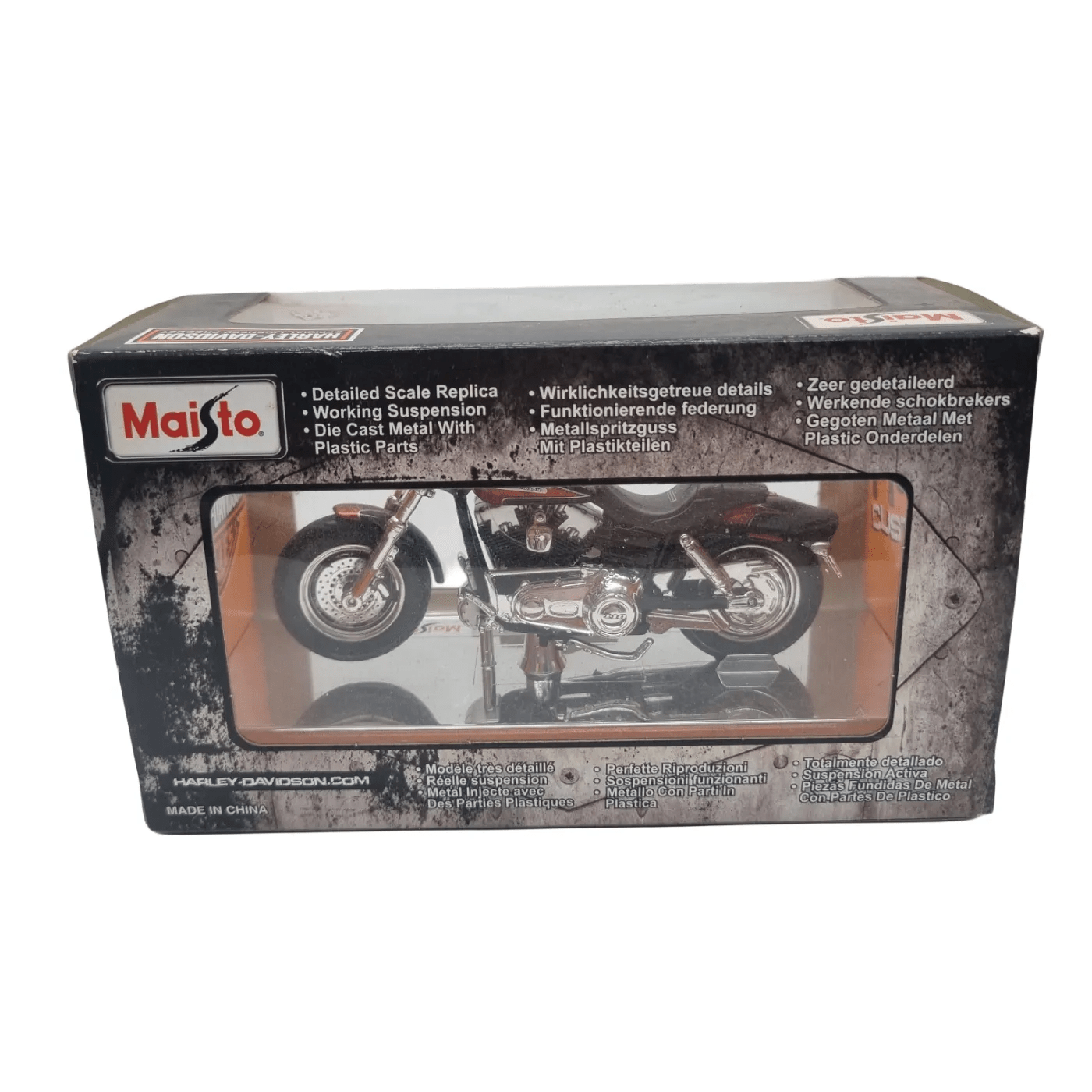 Maisto – Harley Davidson Model Bike: 2009 FXDFSE CVO Fat Bob *Sealed In Box*