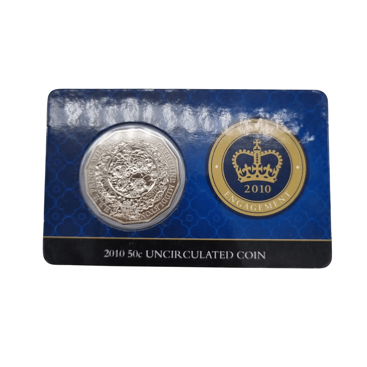 2010 Royal Australian Mint 50 Cent Coin – Royal Engagement Commemorative (WR 1344489)