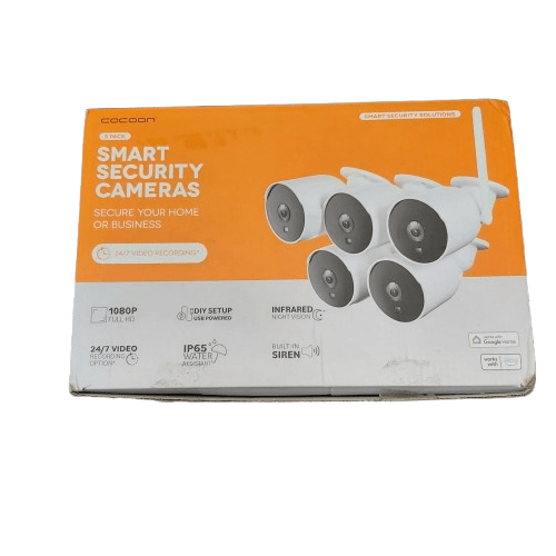 Cocoon Security Cameras 5 Pack In Box