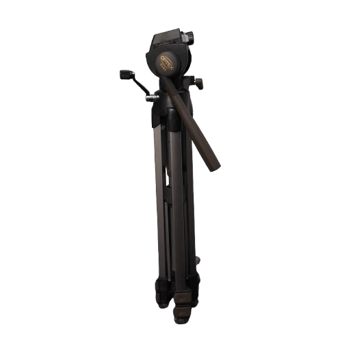 T465 Digital Video Tripod with 3 Way Fluid Type Pan & Tilt Head (MR)