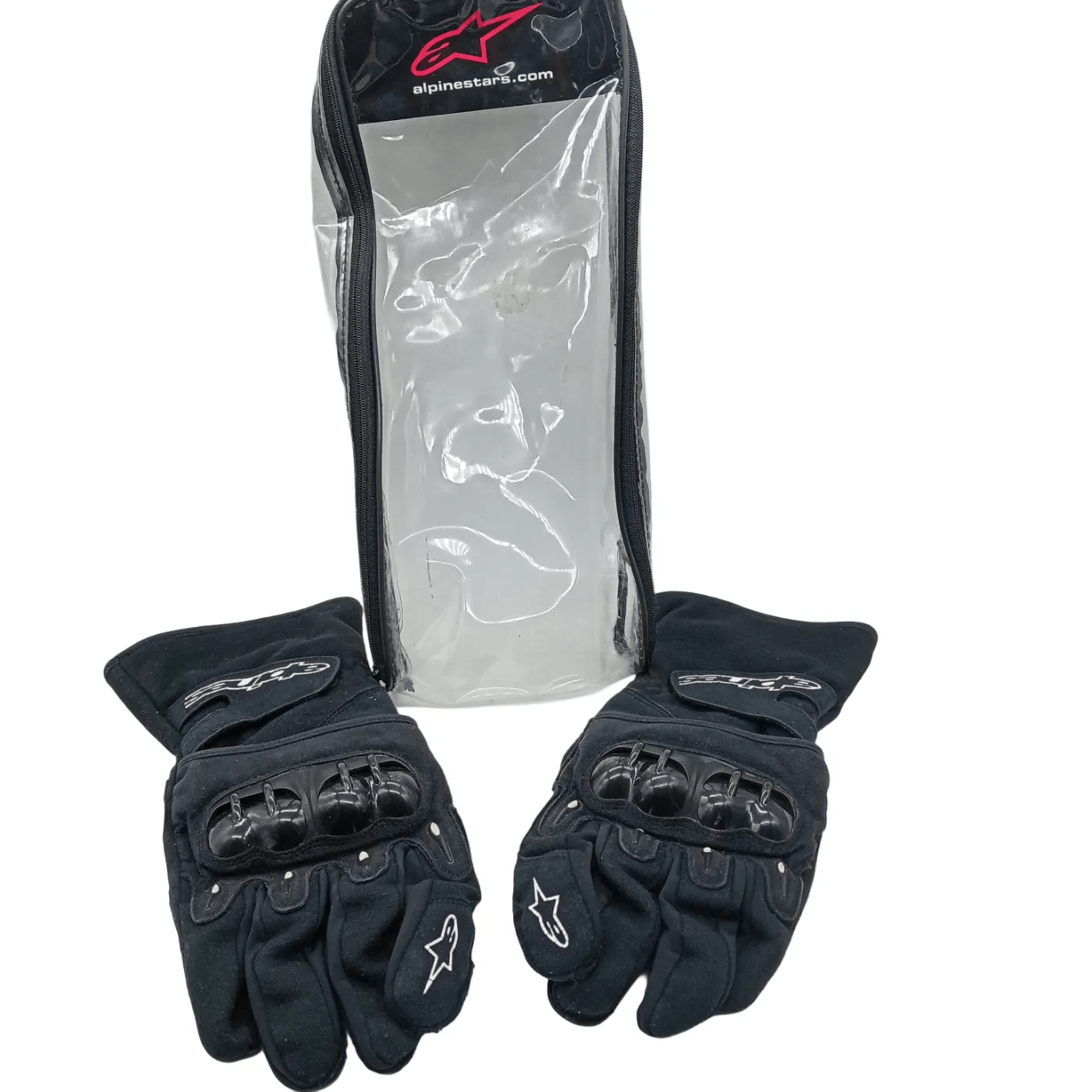 Alpinestars Tech-1 K V2 Gloves In Carry Case Size: XXL (WR 1346357)