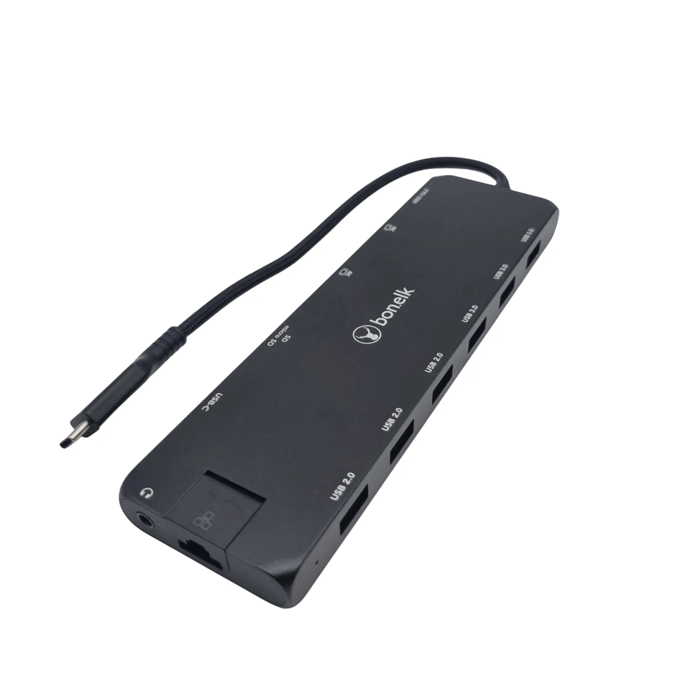 Bonelk Long-Life USB-C to 14-In-1 Multiport Hub With Pouch