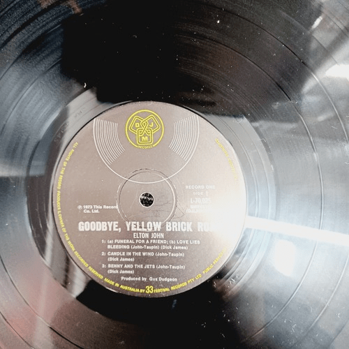 Goodbye Yellow Brick Road Vinyl (LE)