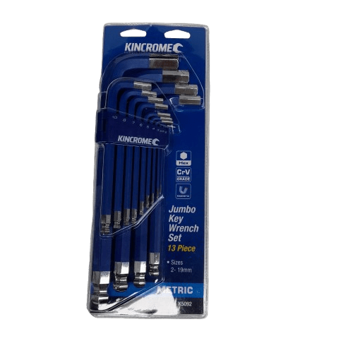 Kincrome K5092 13Pce Jumbo Key Wrench Set Like New