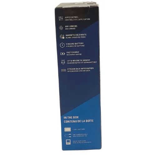 Elgato Key Light Mini Portable LED Panel – Like New in Sealed Box