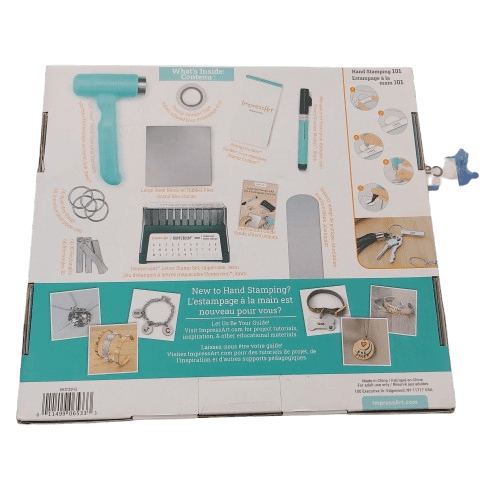 Impress Art Essential Stamping Kit D’Estampage Essential In Box