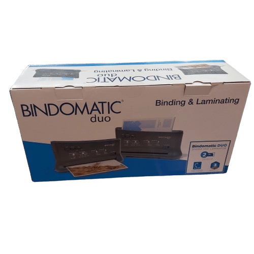 Binomatic Duo binder And Laminator Machine Like New In Box