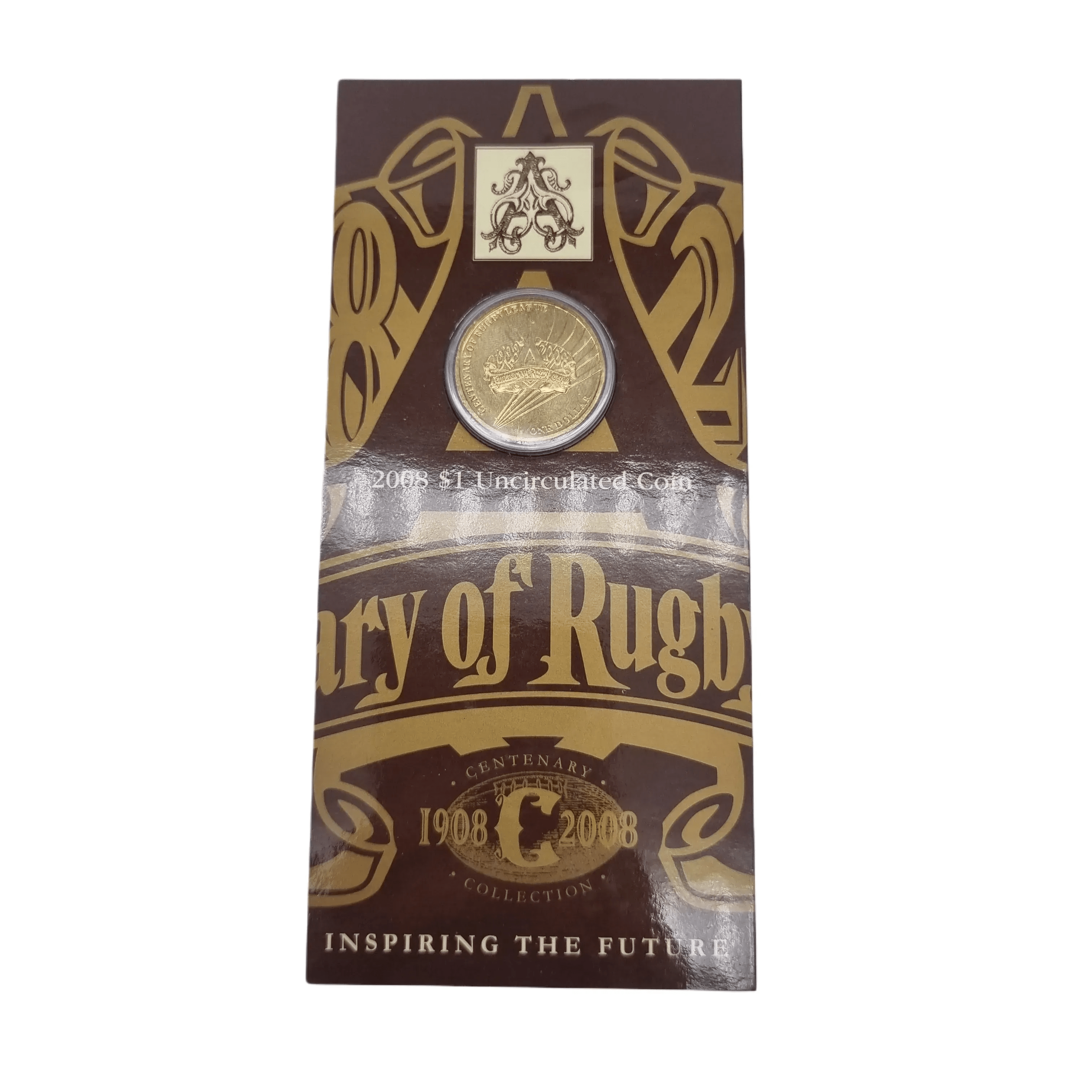 Royal Australian Mint – 2008 Centenary of Rugby League $1 Uncirculated Coin