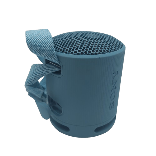 Sony Wireless Bluetooth Speaker SRSXB100L/YY7856E, Blue, Good Condition, Some Wear, With Carry Strap No Accessories (CP 1358564)