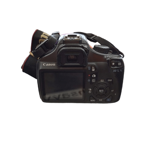 Canon Camera EOS1100D With Battery, Charger, 2x Lenses And Carry Bag