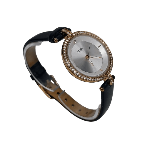 Eclipse 2015717 Ladies Round White Dial Blue Band Watch