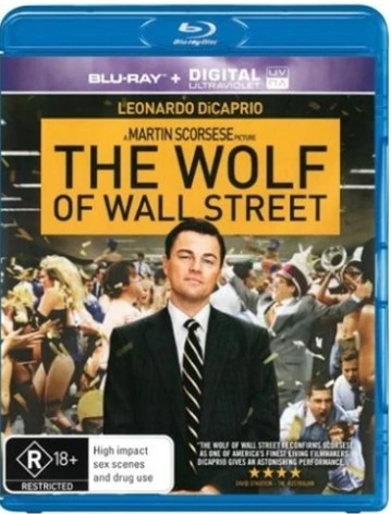 Wolf Of Wall Street Blu Ray Very Good Condition