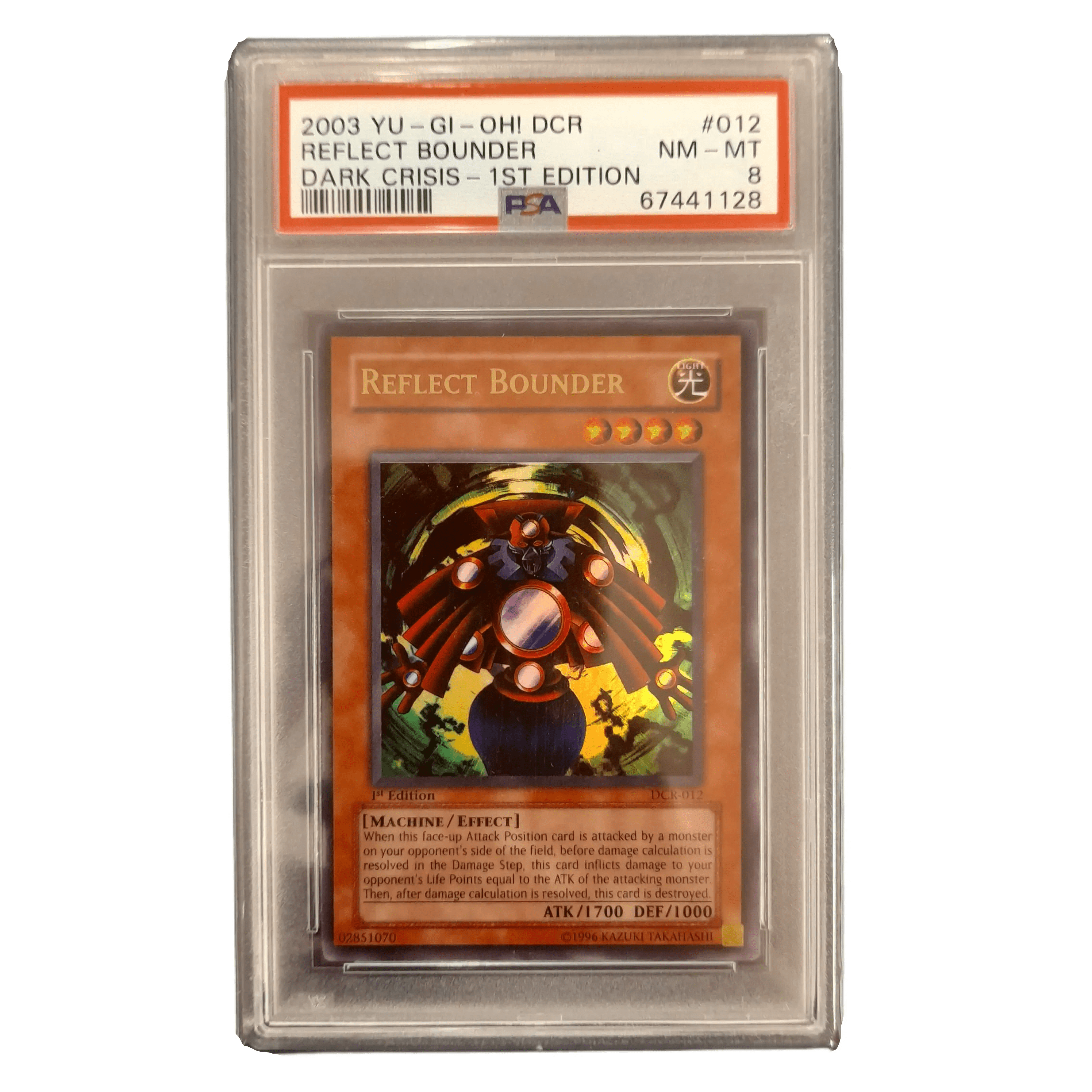 2003 YU-GI-OH REFLECT BOUNDER PSA GRADED 8