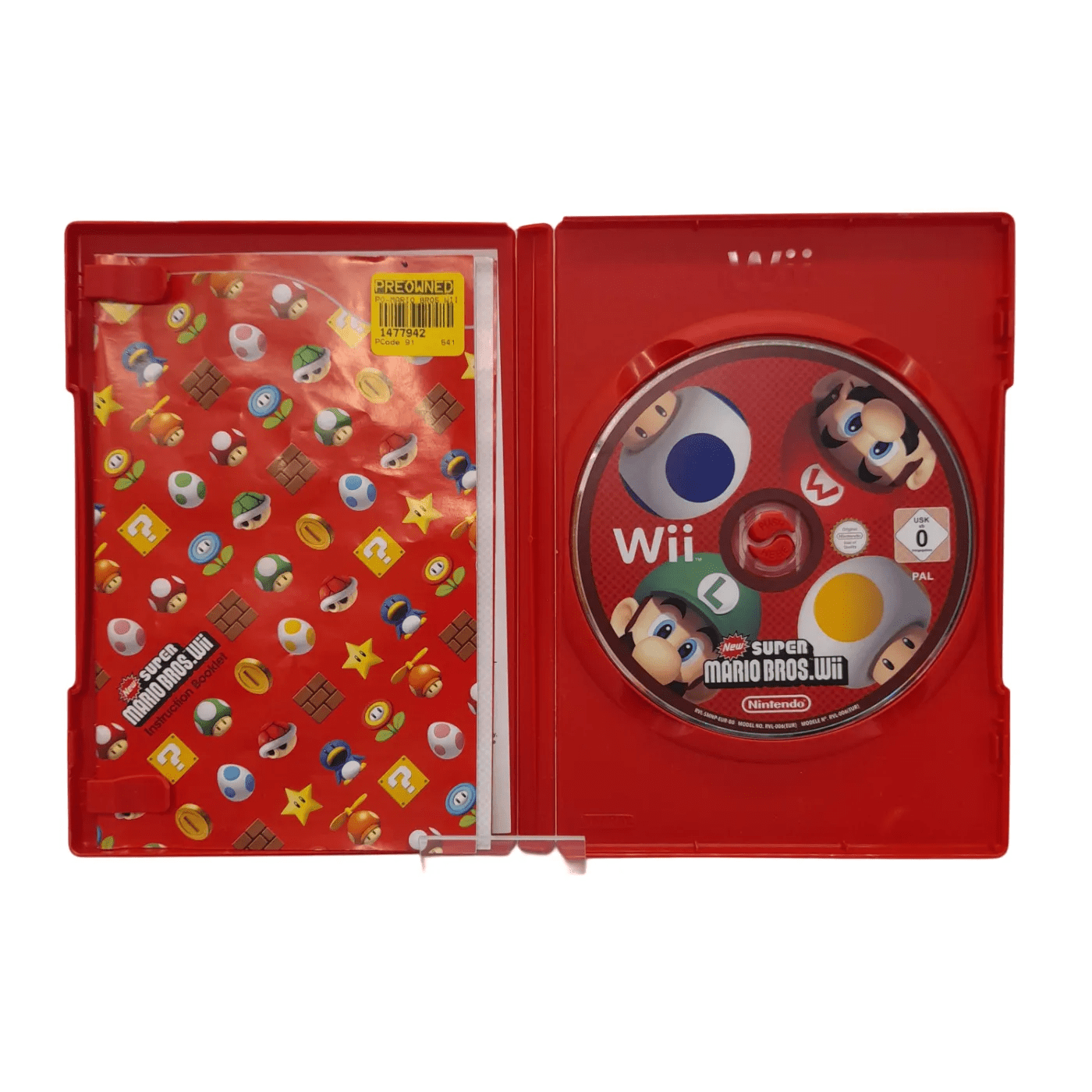 Wii Game – New Super Mario Bros. Wii (Complete with Case)