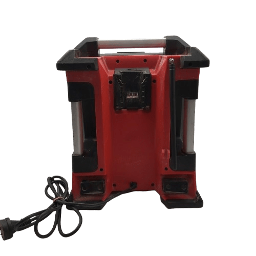 Milwaukee Radio M18 Charger – Corded Takes Battery Also