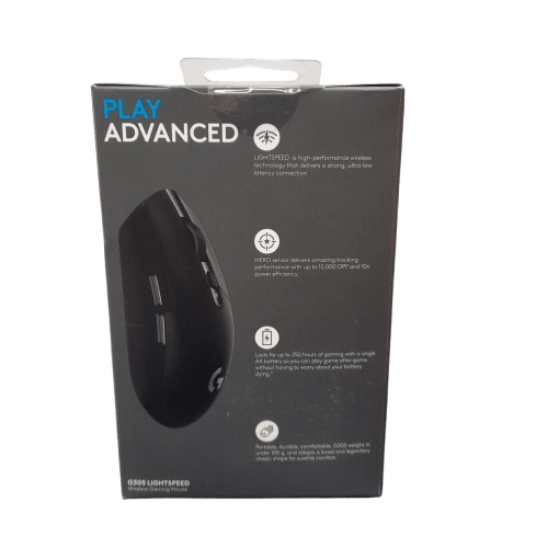 Logitech G305 LIGHTSPEED Wireless Gaming Mouse Black Like New (JN)