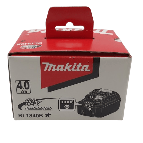 Makita 4.0Ah Battery BL1840B With Box And Plastic Cover – (CP-1347373)