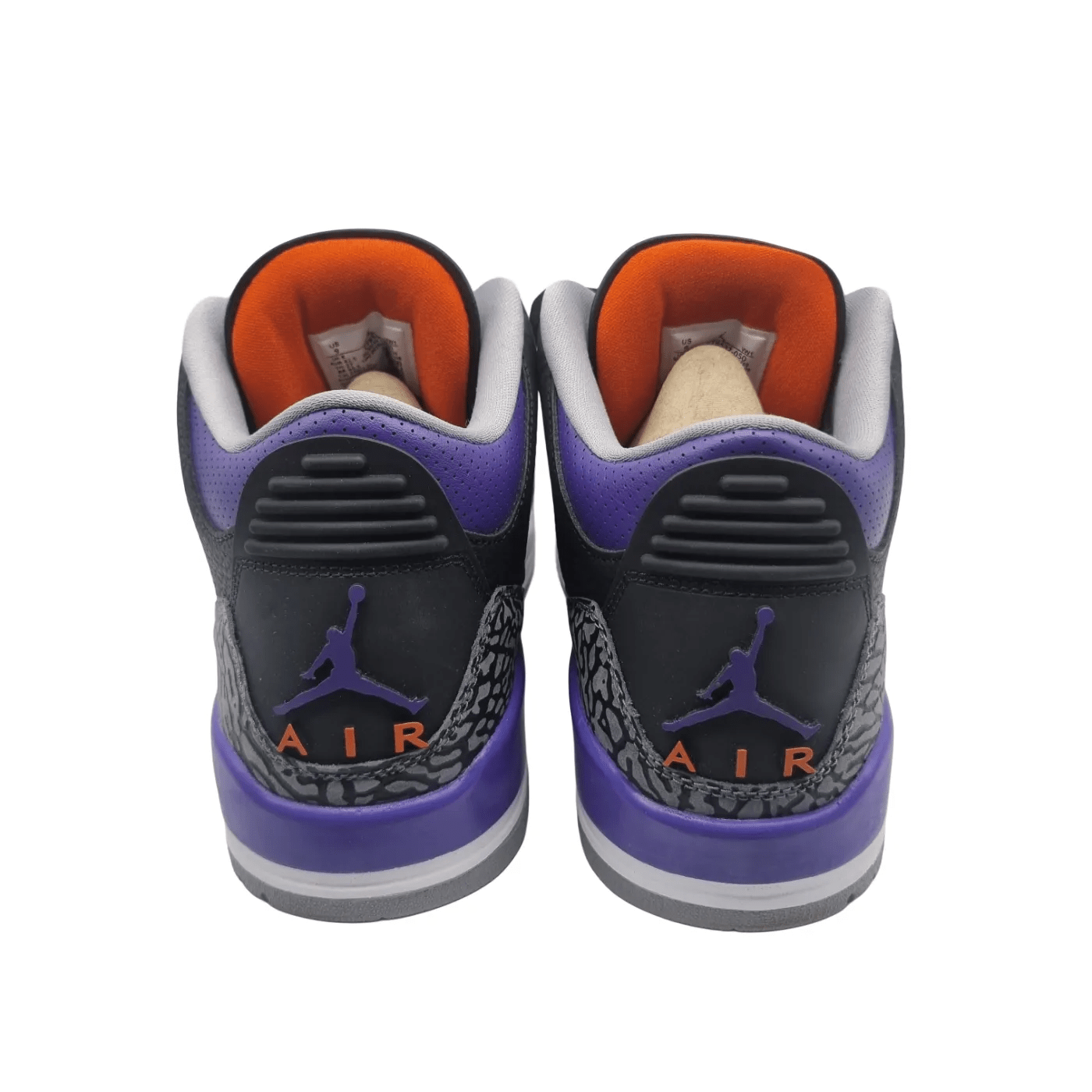 Air Jordan 3 Retro Back Court Purple Shoes – Size: US 9