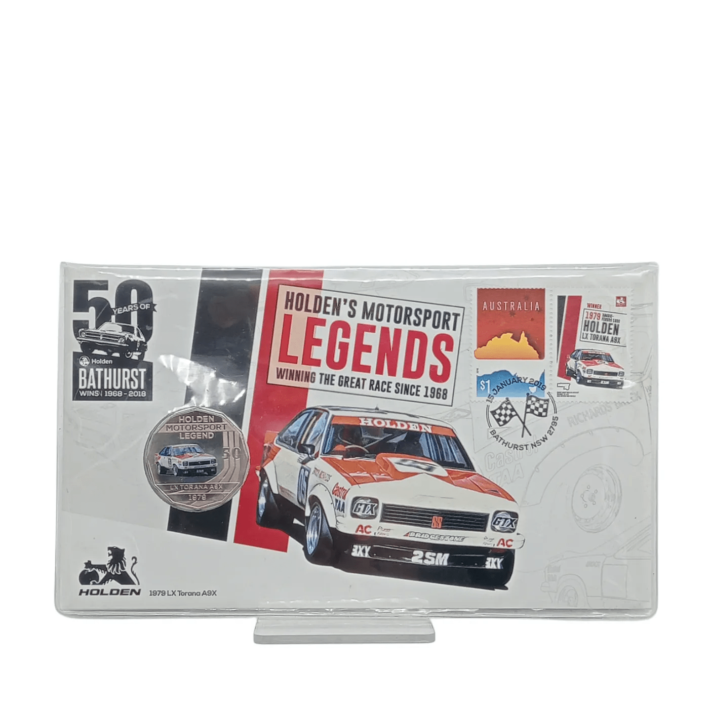 2018 Holden LX Torana A9X 50c Coin – Australia Post Packaging   (WR 13407210)