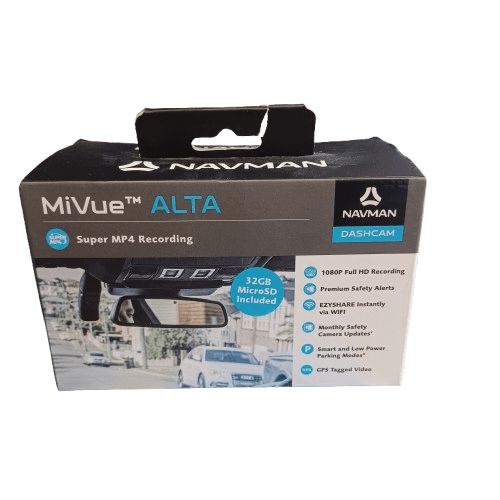 Navman MiVue ALTA Super MP4 Recording (lel)
