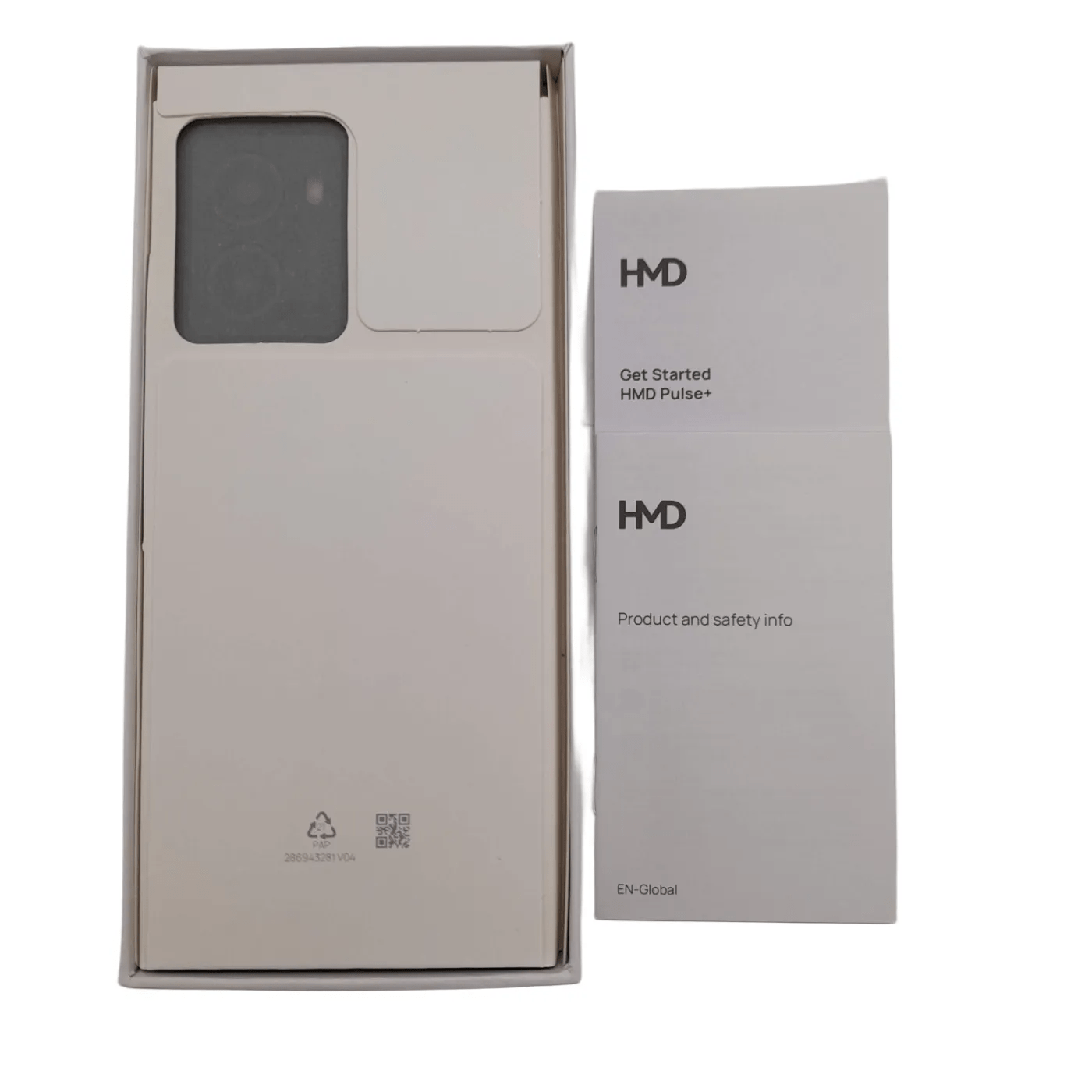 HMD Pulse+ Mobile Phone – 128GB – Grey (Model TA-1602)Original Box,Manuals and Charger