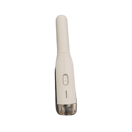 GHD HAIR STRAIGHTENER S9U221WHITE IN SOFT CASE WITH CHARGER CORD
