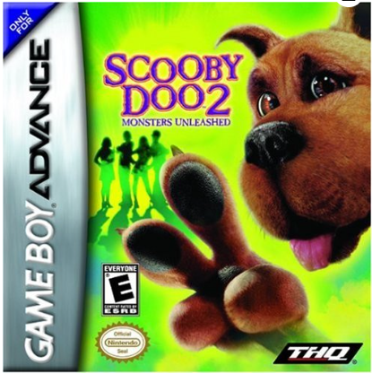 Scooby-Doo 2 Monster Unleashed Gameboy Advance Game