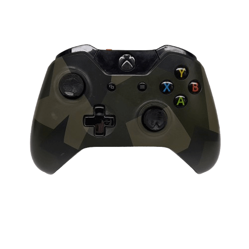 Microsoft Xbox One 1537 Original Wireless Controller Camo Green (JN)
