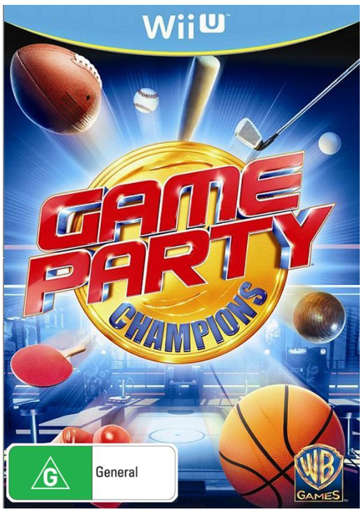 Game Party Champions Wii U Good Condition Without Manual