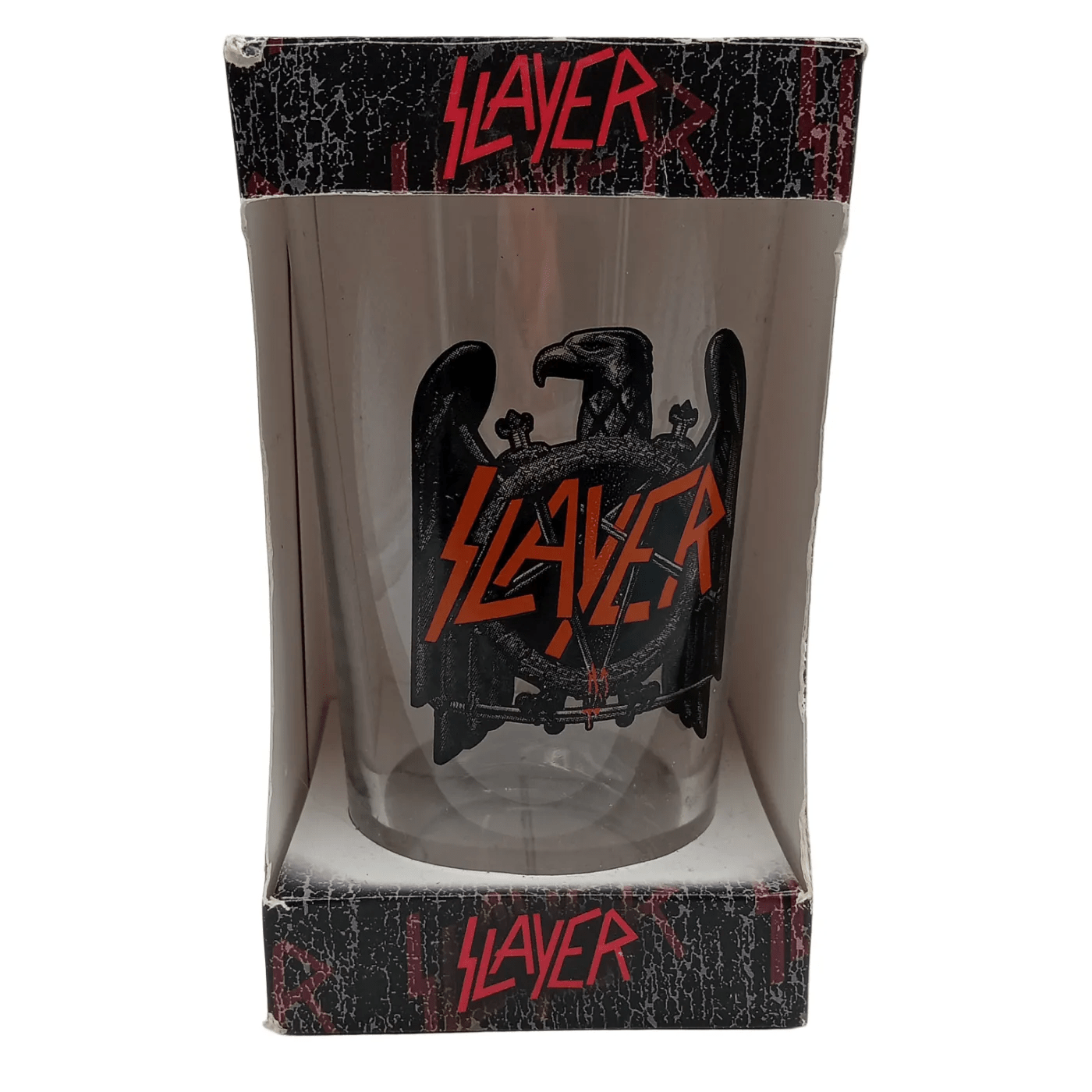 Slayer Eagle Pint Glass Like New In Box