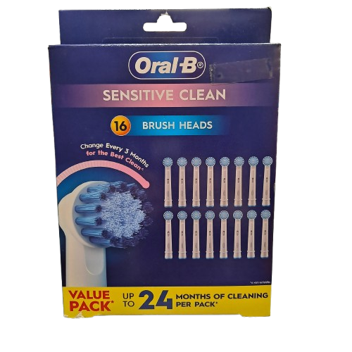 Oral-B Sensitive Clean 16 Brush Head Pack (Sealed)