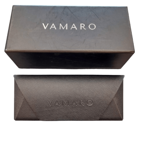 Unisex Vamaro Gabbana Sunglasses, White, Excellent Condition, With Protective Case & Box