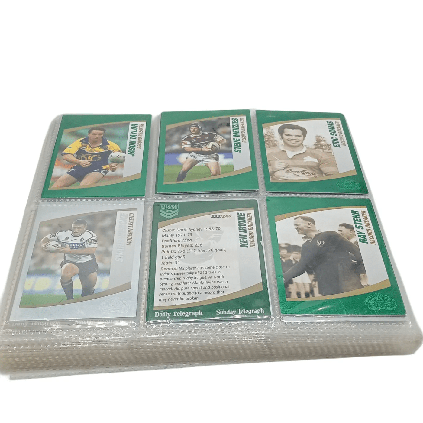 NRL Cards Folder Pack of 119 – Official Collector’s Set (WR 1232320)