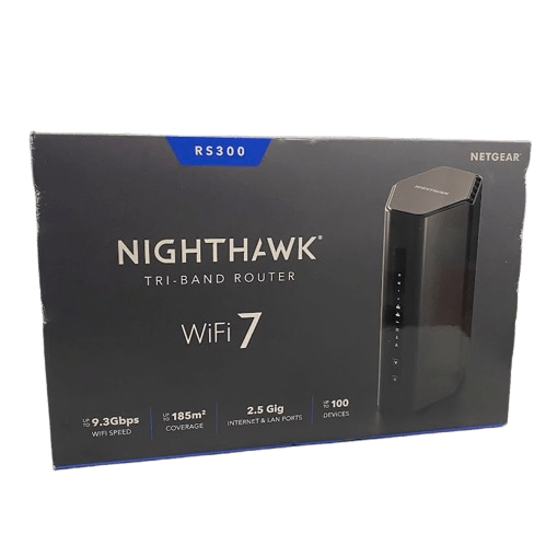 NETGEAR Nighthawk BE9300 Tri-Band WiFi 7 Router – (NG 1356390)