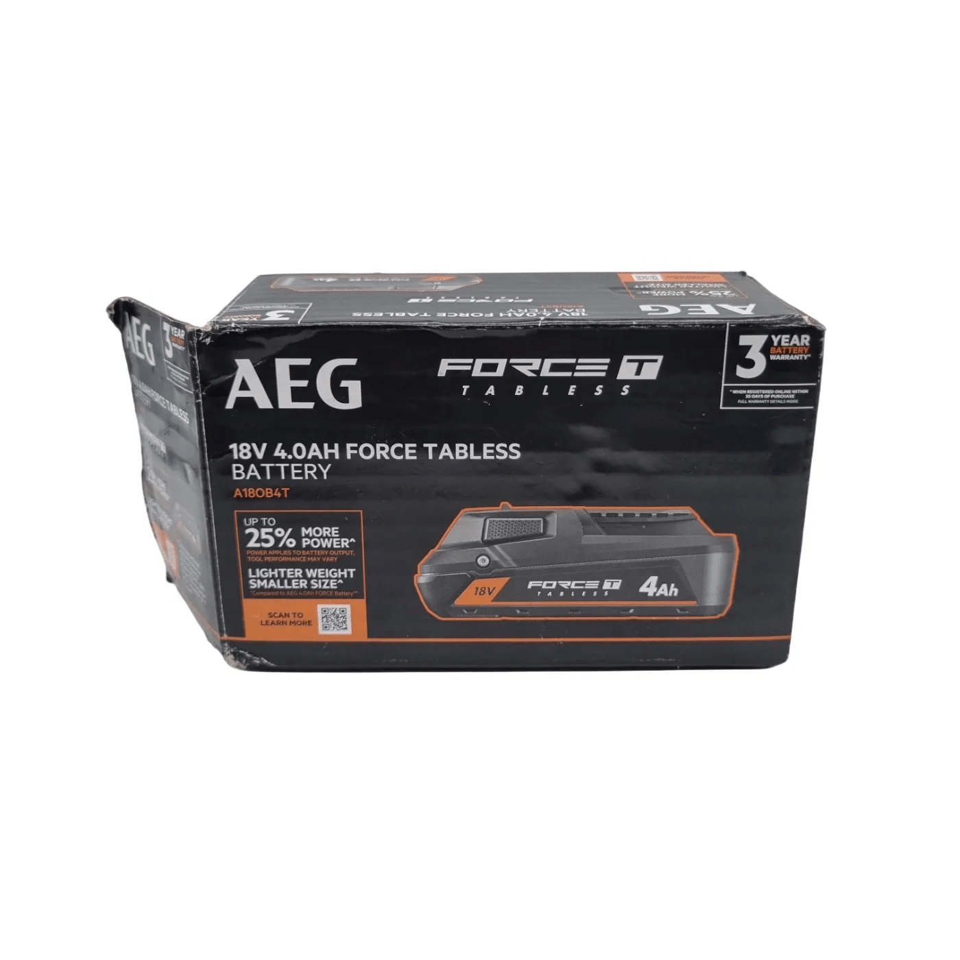 AEG Tool Battery A180B4T 18v 4ah – WR 1355768