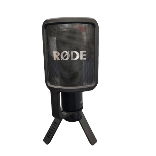 Rode Microphone With Stand NT-USB Black