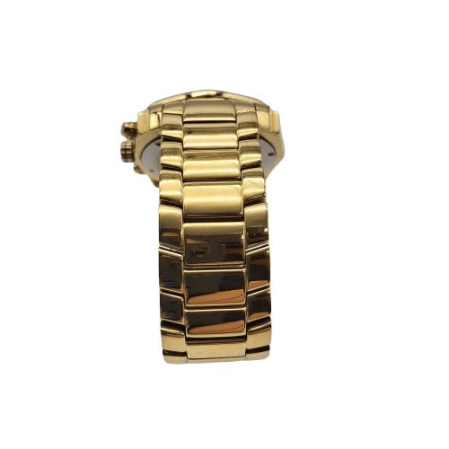 Mens Michael Hill Solar Diamond Gold Watch With Spare Links And Box (CP-1348212)
